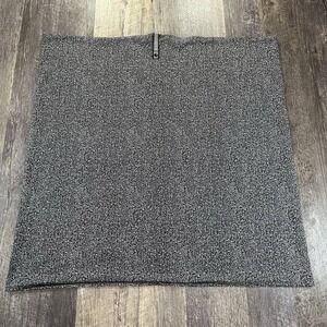 Lululemon Vinyasa Infiniti Scarf Yoga Wrap Snap Closure‎ Soft Rulu Black Gray